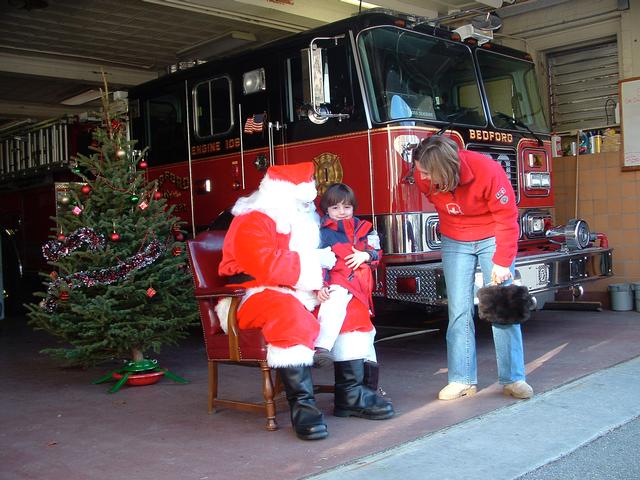 Santa at the BFD